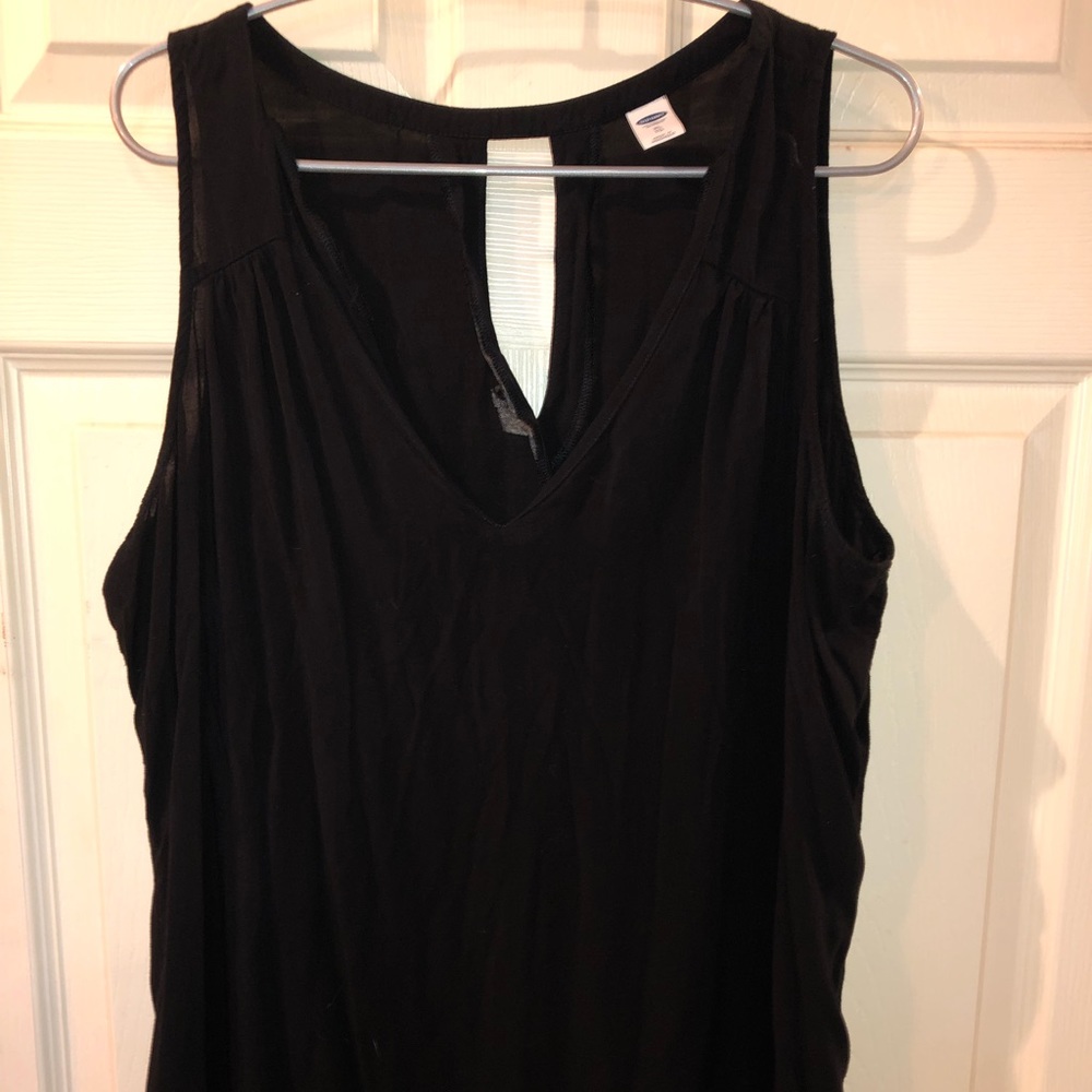 V-neck blouse